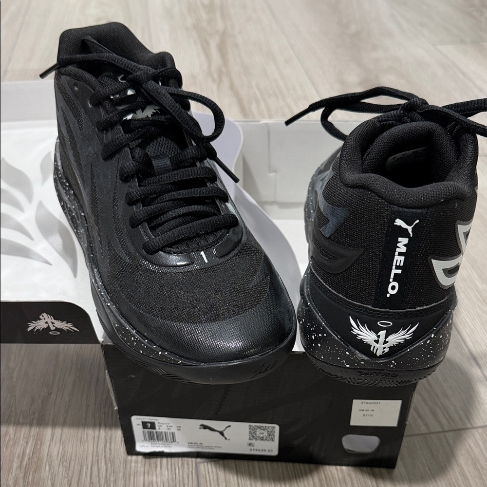 Puma Men's Black Melo Sneakers